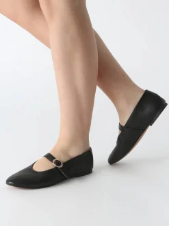 Ballerines avec brides en cuir INUOVO