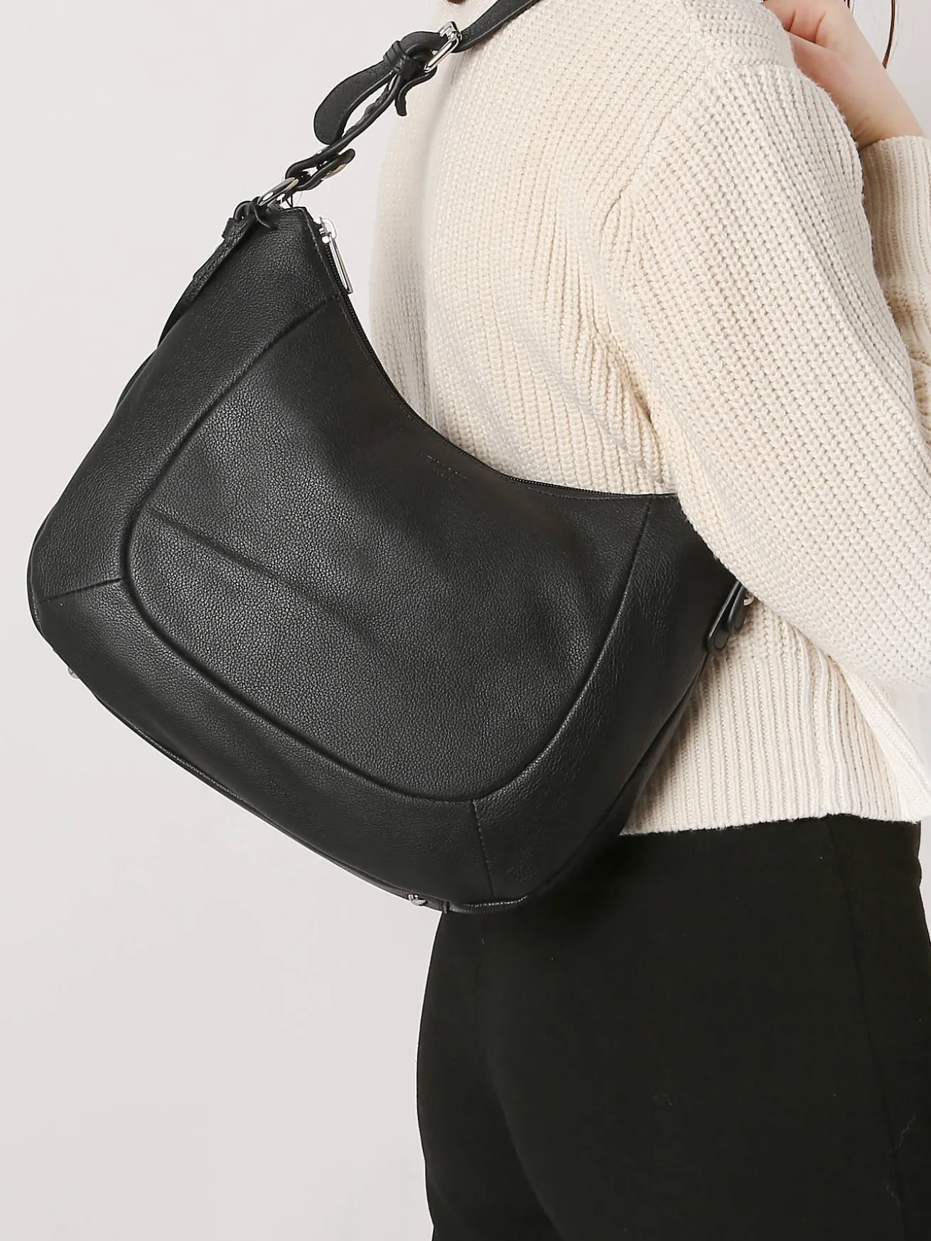Besace Confort cuir HEXAGONA