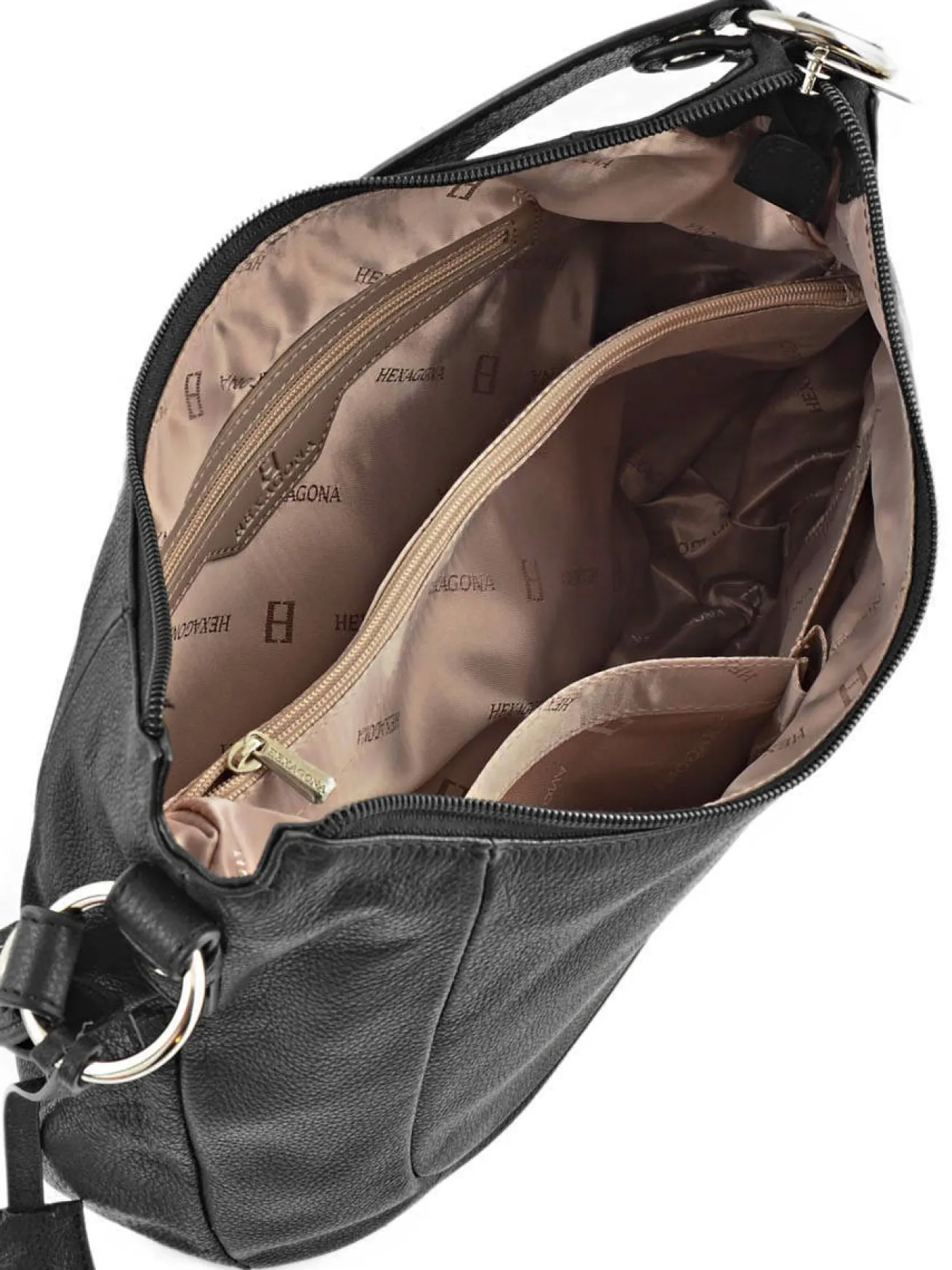 Besace Confort cuir HEXAGONA