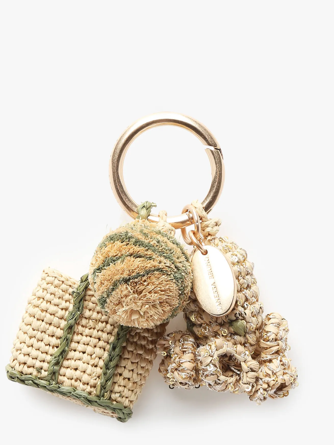 Bijou de sac Pieuvre raphia VANESSA BRUNO