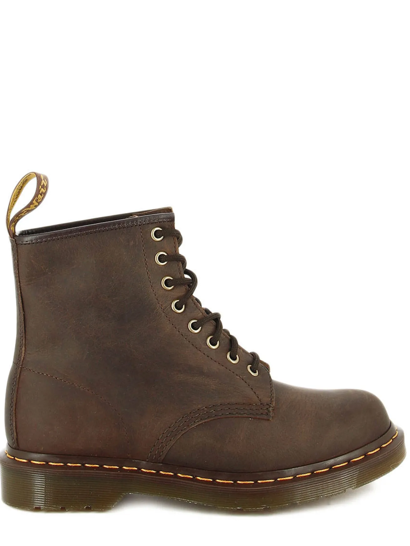 Boots 1460 Crazy Horse en cuir DR MARTENS