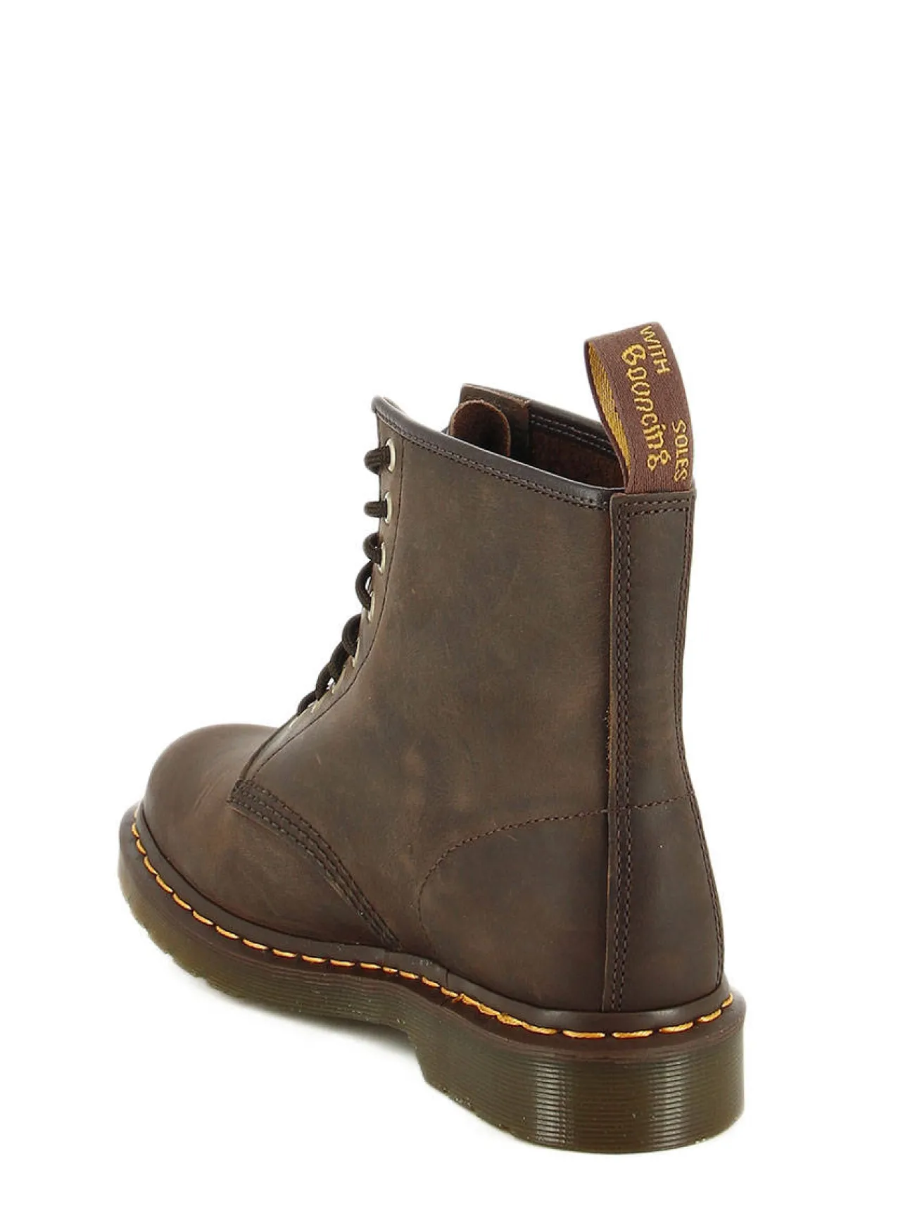 Boots 1460 Crazy Horse en cuir DR MARTENS