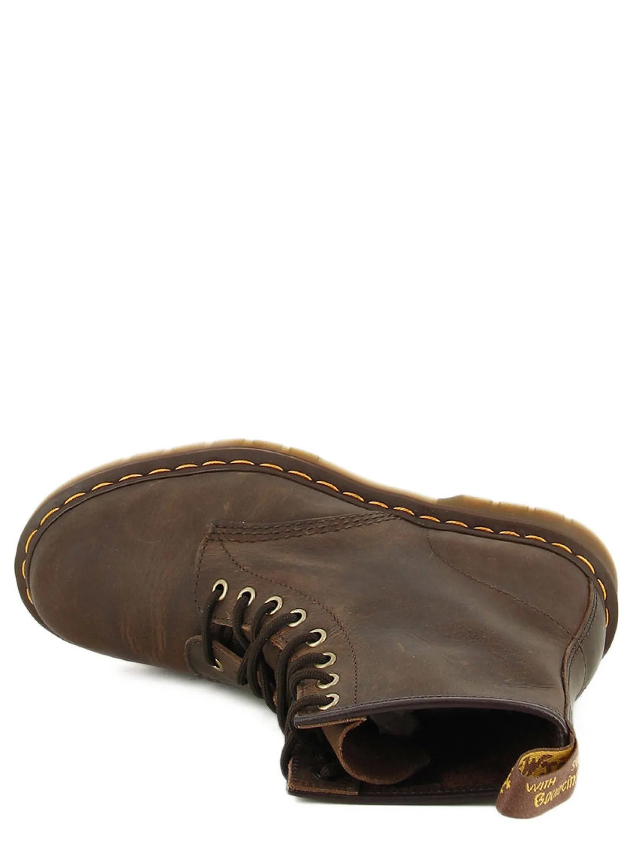 Boots 1460 Crazy Horse en cuir DR MARTENS