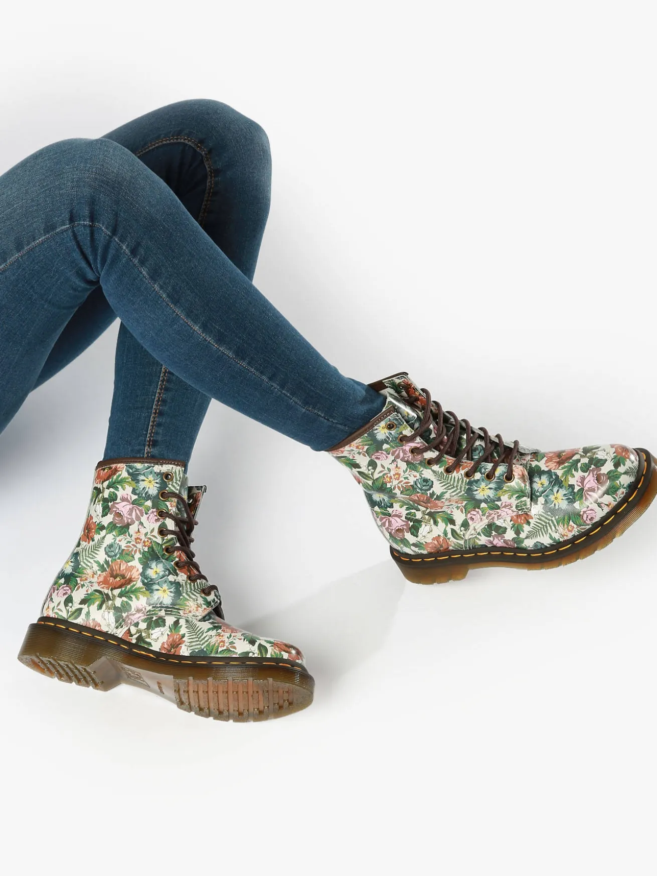 Boots 1460 en cuir DR MARTENS