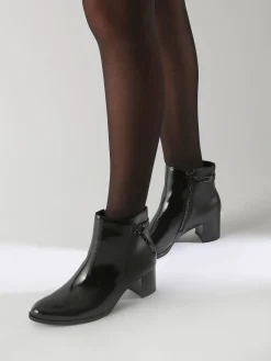 Boots à talon en cuir GABOR