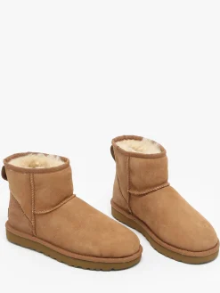 Boots CLASSIC MINI II en cuir UGG