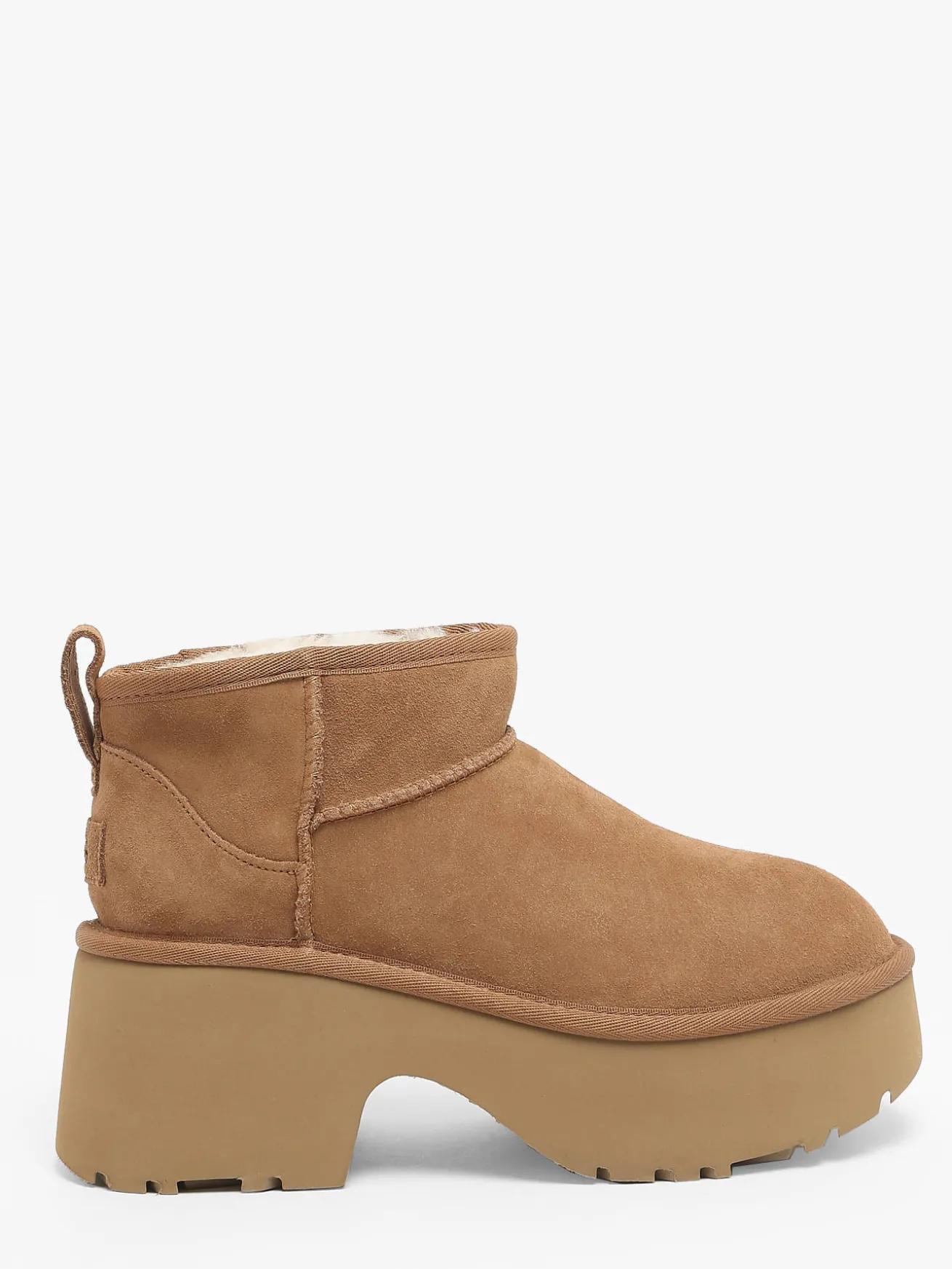 Boots Classic Ultra Mini semelle compensée en cuir UGG