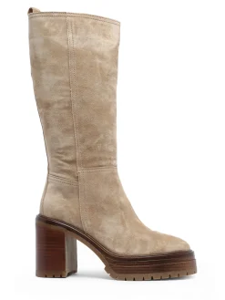 Bottes à talon en cuir ALPE