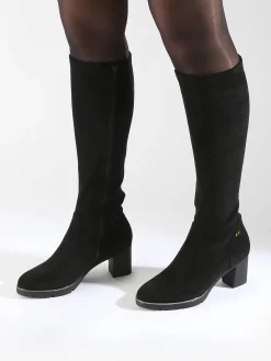Bottes à talon en cuir NATHAN BAUME