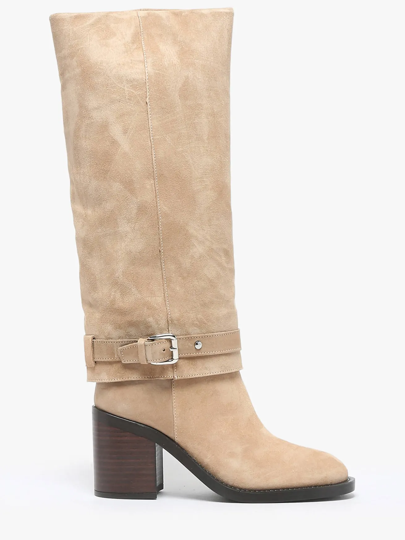 Bottes à talon Selena en cuir ALPE