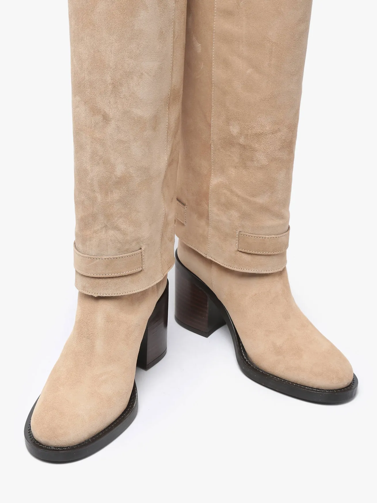 Bottes à talon Selena en cuir ALPE