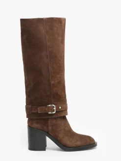 Bottes à talon Selena en cuir ALPE
