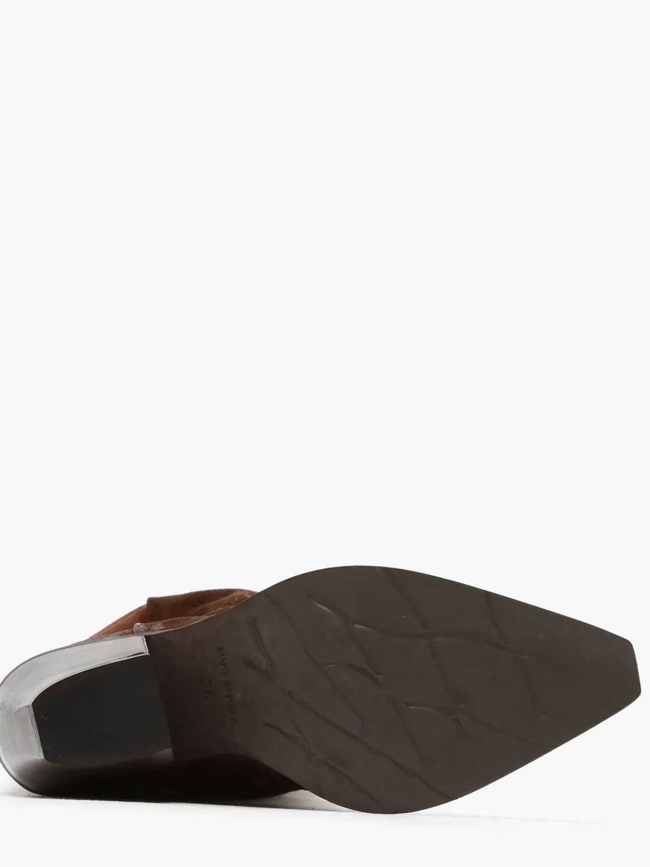 Bottes à talon Stivali Tubo en cuir METISSE