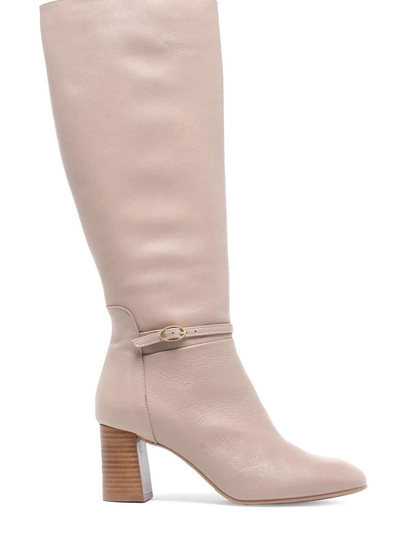 Bottes à talon Tania en cuir BRENDA ZARO