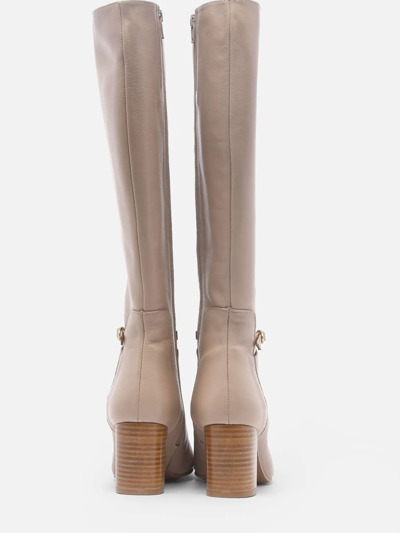 Bottes à talon Tania en cuir BRENDA ZARO