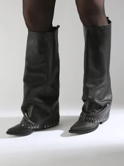 Bottes en cuir N?6