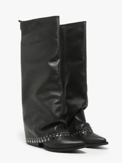 Bottes en cuir N?6