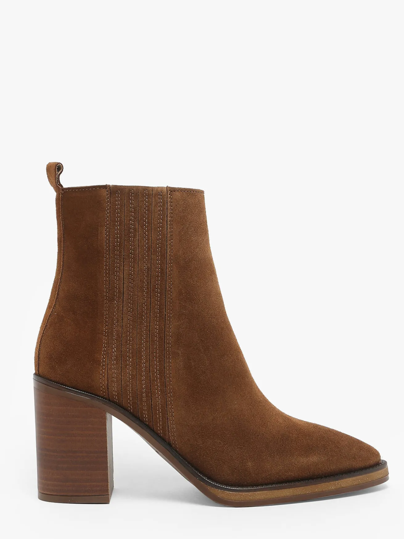 Bottines à talon Camden en cuir ALPE