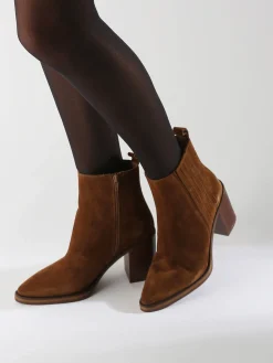Bottines à talon Camden en cuir ALPE
