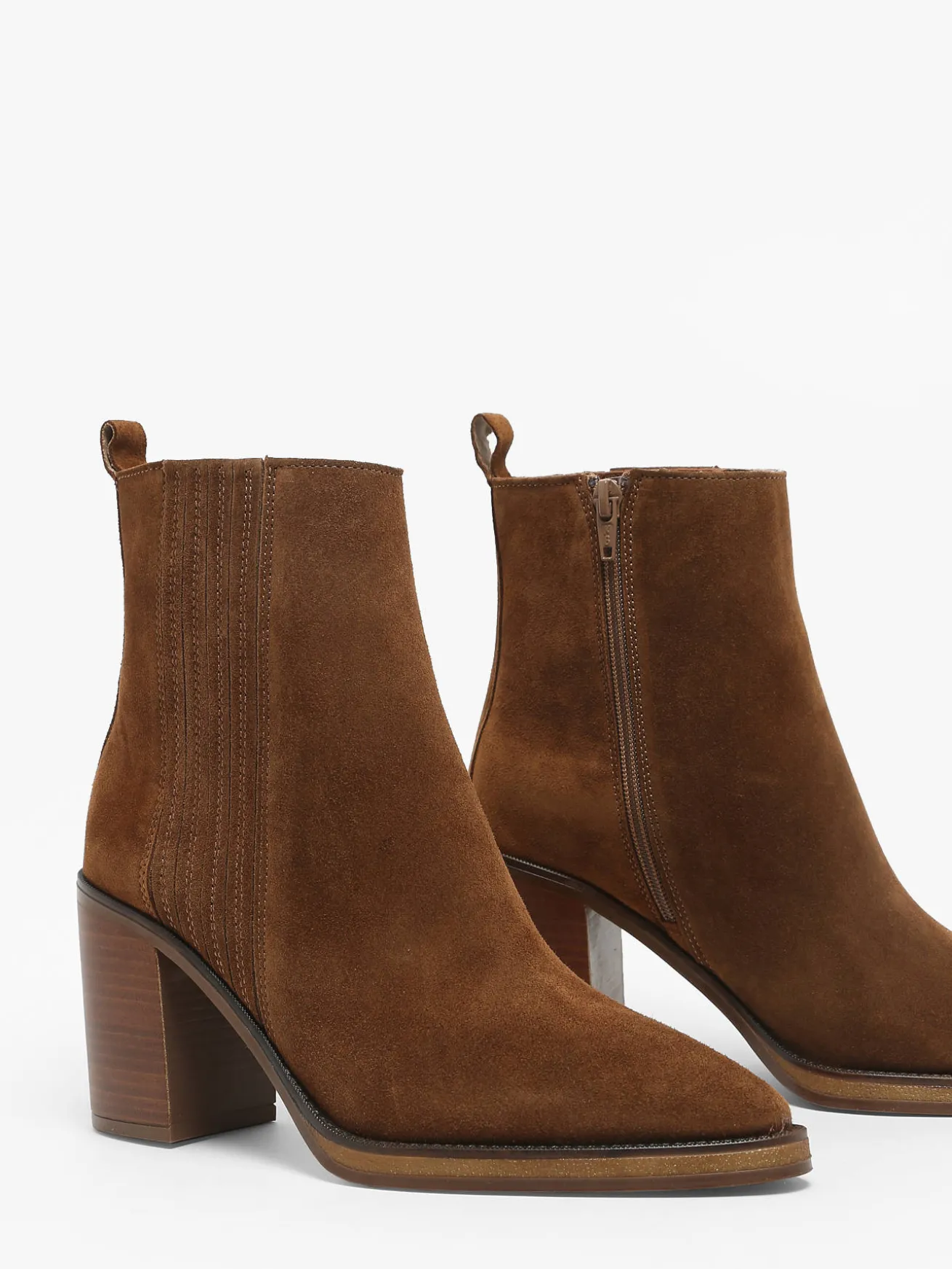 Bottines à talon Camden en cuir ALPE
