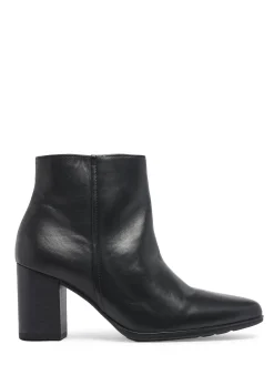 Bottines à talon en cuir en cuir GABOR