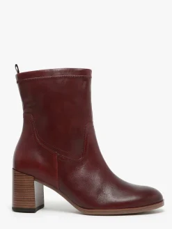 Bottines à talon en cuir GABOR