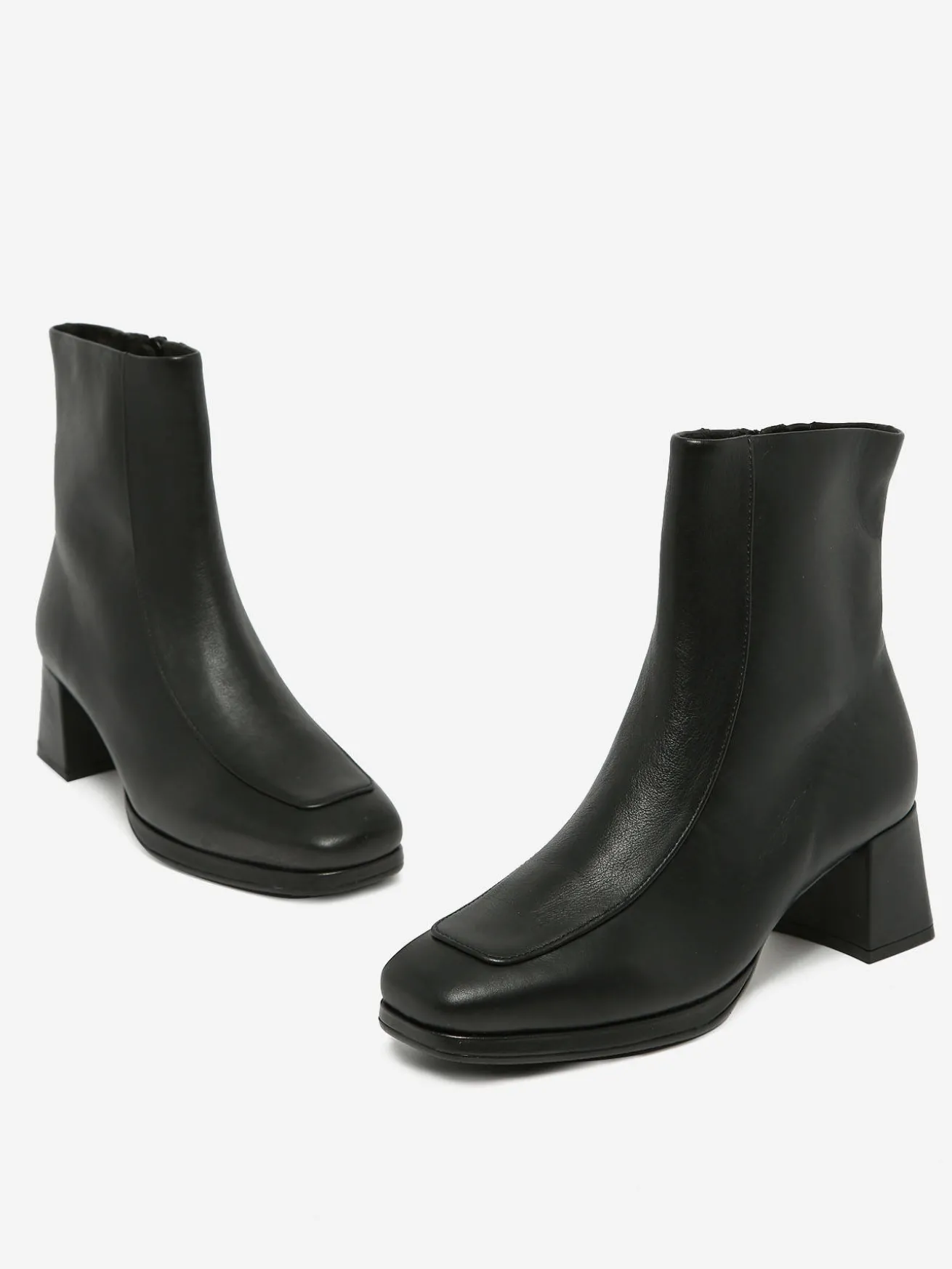 Bottines à talon en cuir GABOR