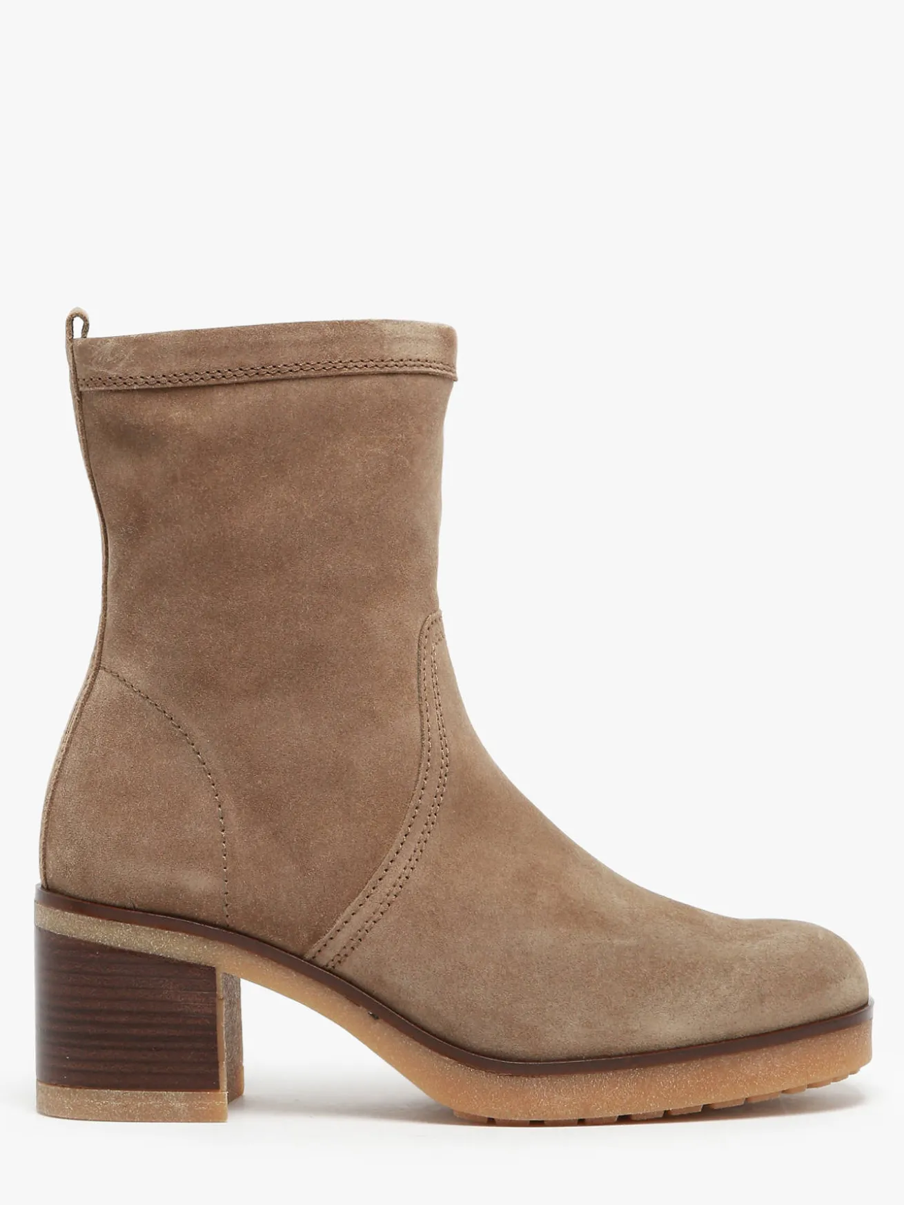 Bottines à talon en cuir GABOR
