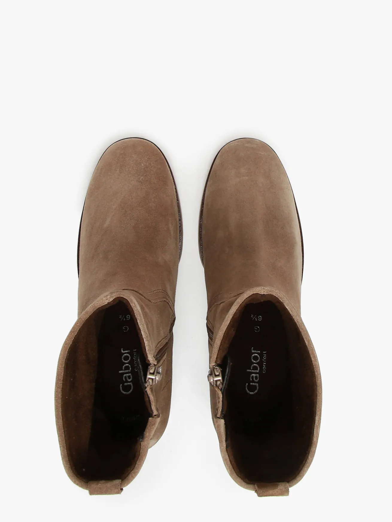 Bottines à talon en cuir GABOR