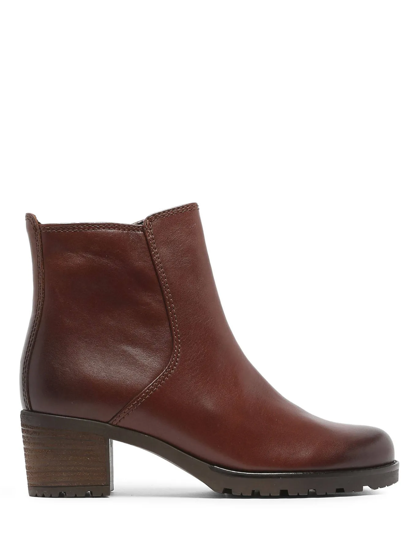 Bottines à talon en cuir GABOR