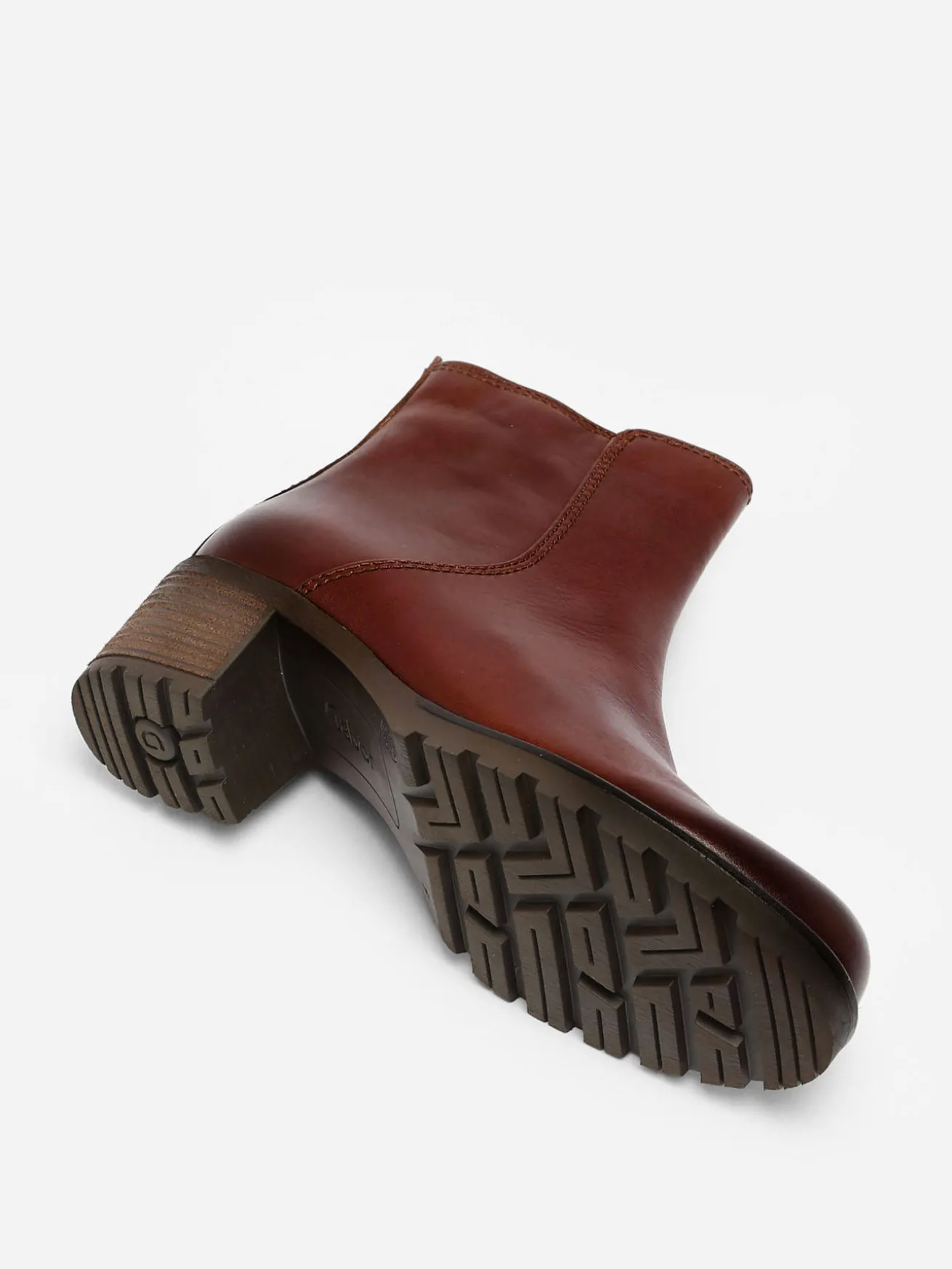 Bottines à talon en cuir GABOR