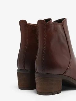 Bottines à talon en cuir GABOR