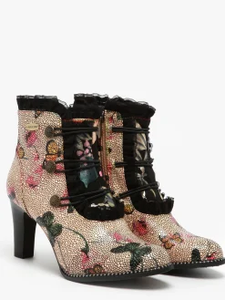 Bottines à talon en cuir LAURA VITA