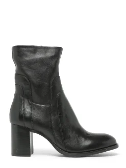 Bottines à talon en cuir MJUS