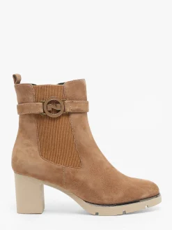 Bottines à talon en cuir NATHAN BAUME