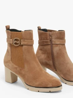 Bottines à talon en cuir NATHAN BAUME