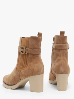 Bottines à talon en cuir NATHAN BAUME