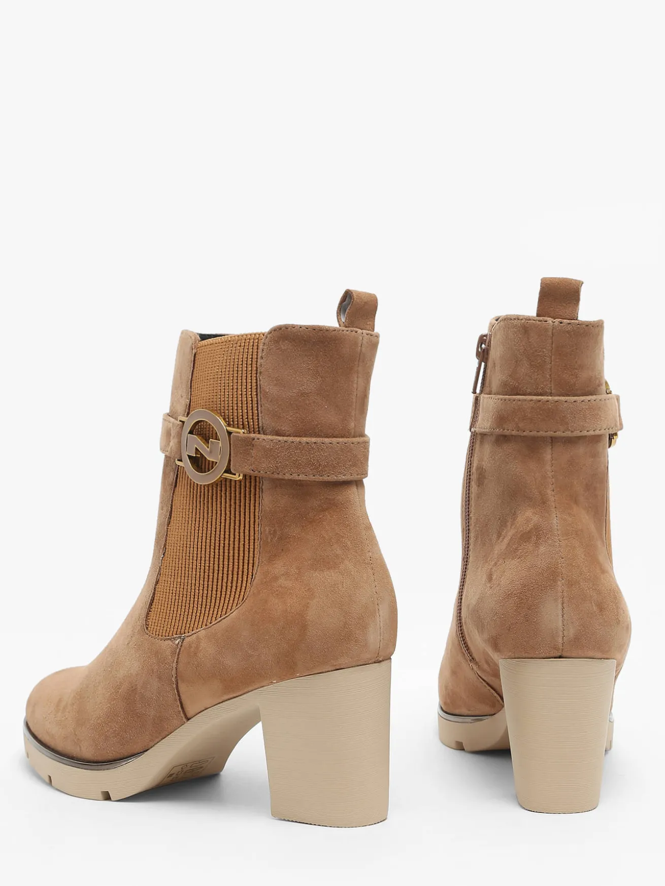 Bottines à talon en cuir NATHAN BAUME