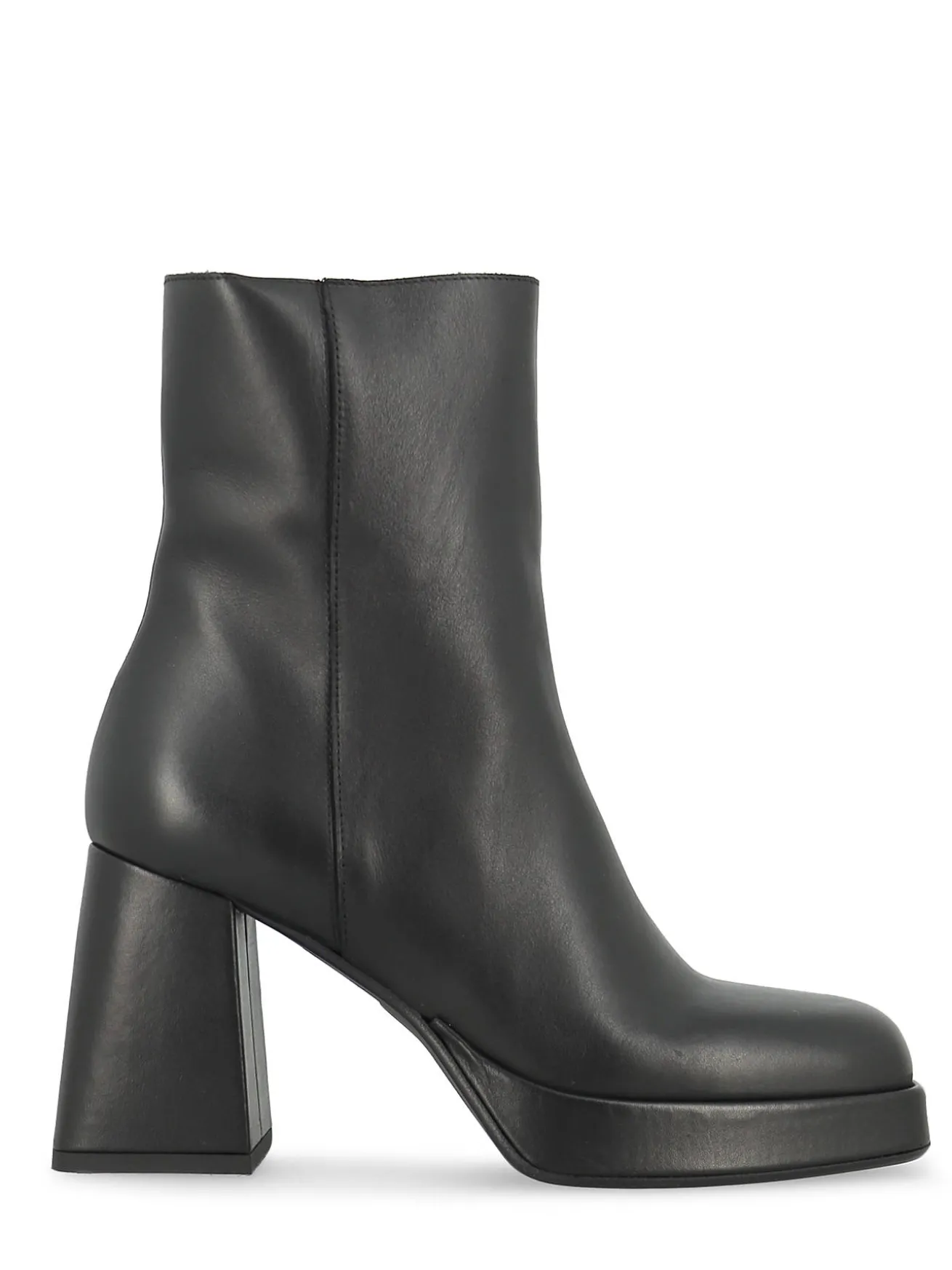 Bottines à talon en cuir SEMERDJIAN
