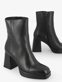 Bottines à talon en cuir SEMERDJIAN
