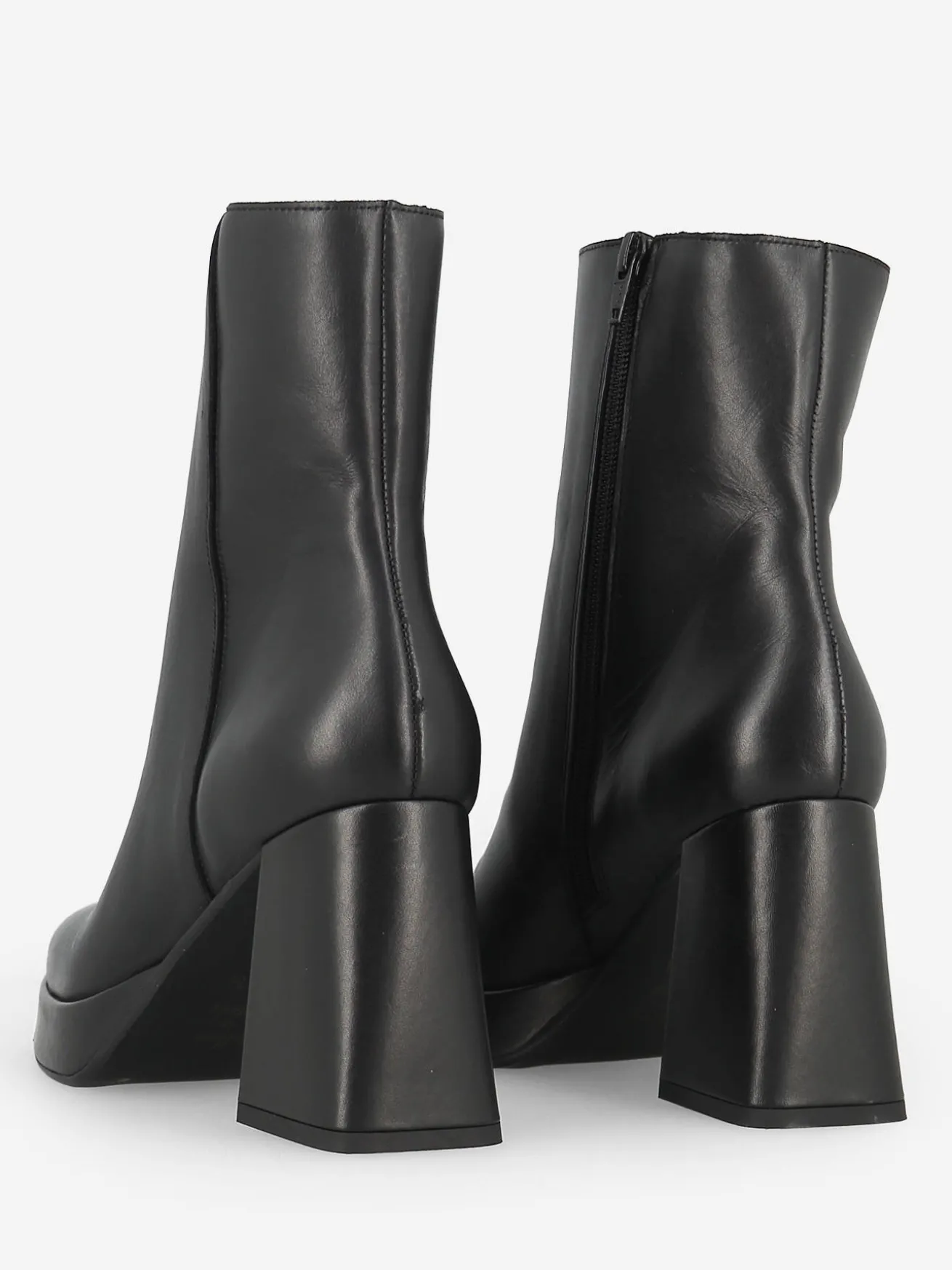 Bottines à talon en cuir SEMERDJIAN