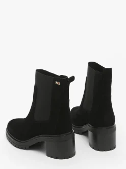Bottines à talon en cuir TOMMY HILFIGER