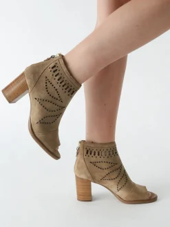 Bottines à talon Liset en cuir ALPE