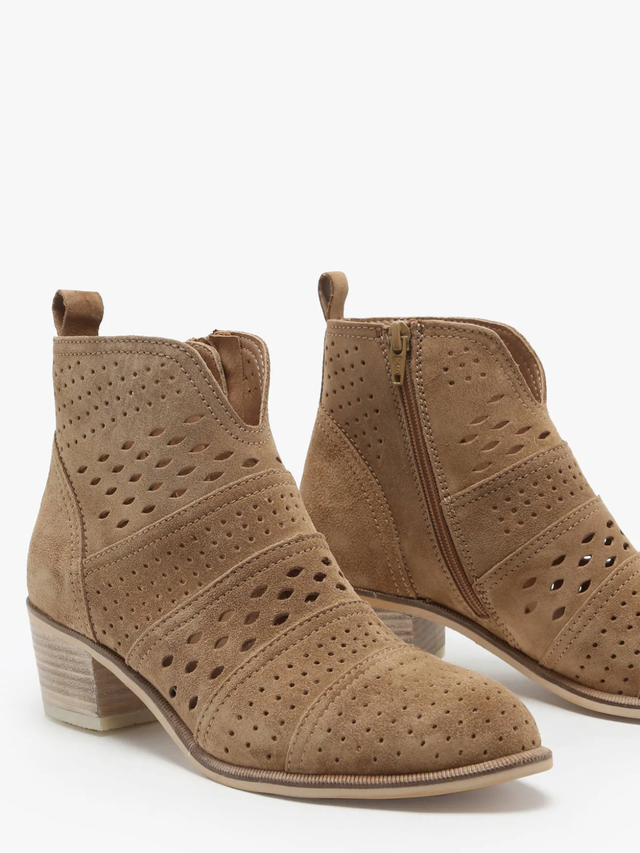 Bottines à talon Nelly en cuir ALPE