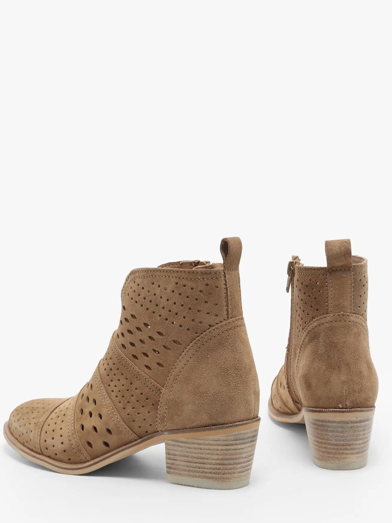 Bottines à talon Nelly en cuir ALPE