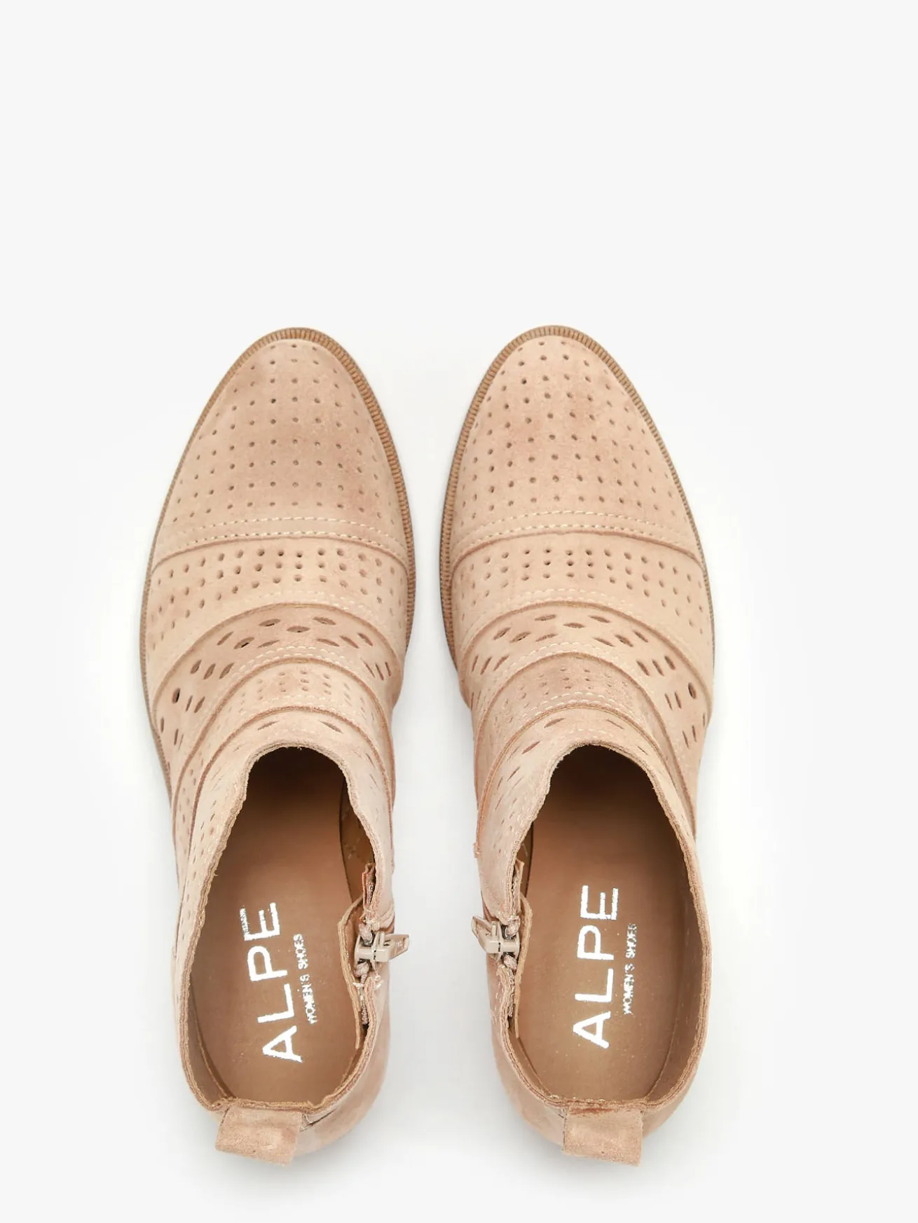 Bottines à talon Nelly en cuir ALPE