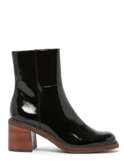 Bottines à talon Rebabi en cuir MAM'ZELLE