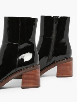 Bottines à talon Rebabi en cuir MAM'ZELLE