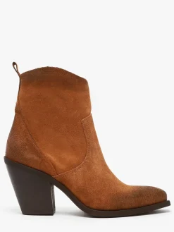 Bottines à talon Tronchetti Texani en cuir METISSE