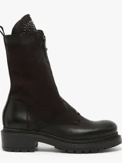 Bottines Biker en cuir METISSE